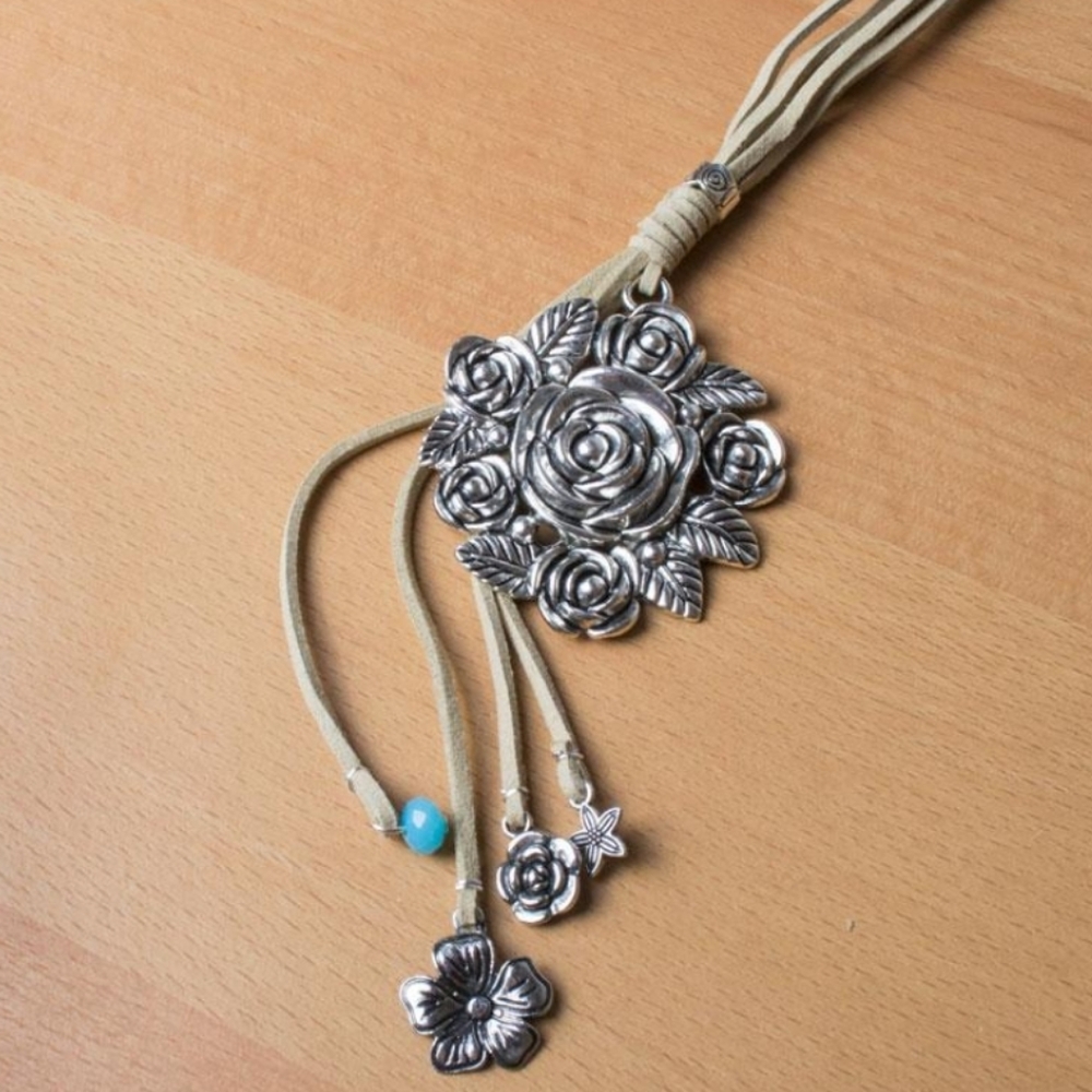 Natural Aqua Rose ❤️ Plume - Picture 3 of 3